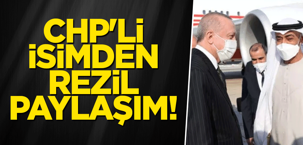 CHP'li isimden Rezil paylaşım!