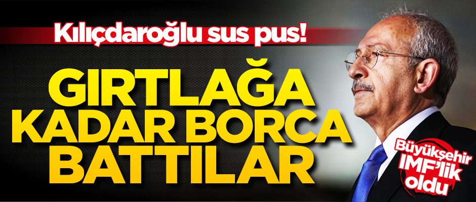 CHP'li İzmir Büyükşehir Belediyesi borç batağında! IMF’lik oldular