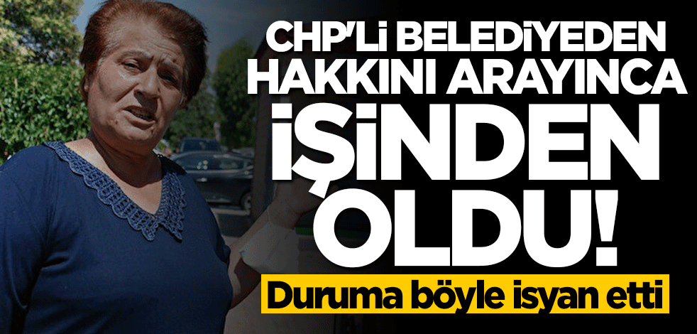 CHP'li İzmir Büyükşehir Belediyesi önce borçlu çıkardı sonra işinden etti