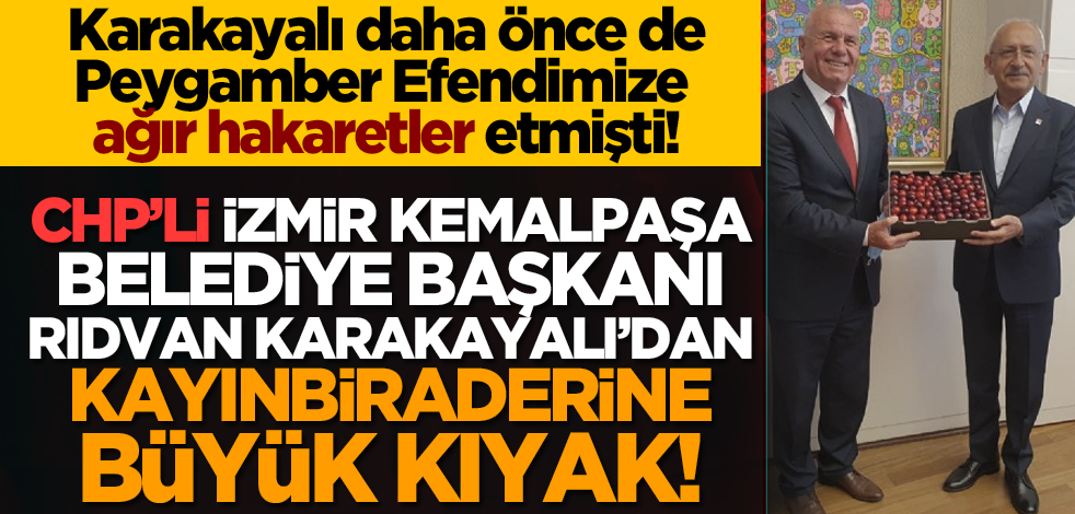 CHP’li İzmir Kemalpaşa Belediye Başkanı Rıdvan Karakayalı’dan kayınbiraderi Kemal Orhan’a büyük kıyak!