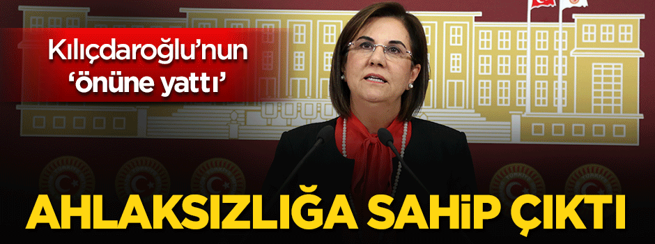 CHP'li kadın vekil o ifadeyi savundu!