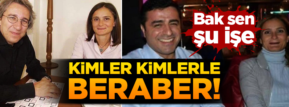 CHP'li Kaftancıoğlu, hain Can Dündar ve Demirtaş'la baya sıkı fıkıymış