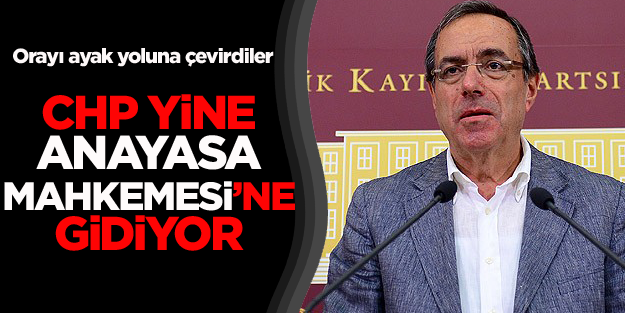 CHP'li Kart Anayasa Mahkemesine başvurdu
