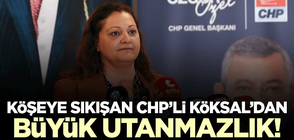 CHP'li Köksal'ın utanmazlığına bakın! Köşeye sıkışınca 'cebimden yaptırıyorum' diyor