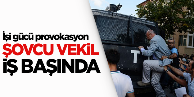 CHP'li Mahmut Tanal TOMA'ya tırmandı