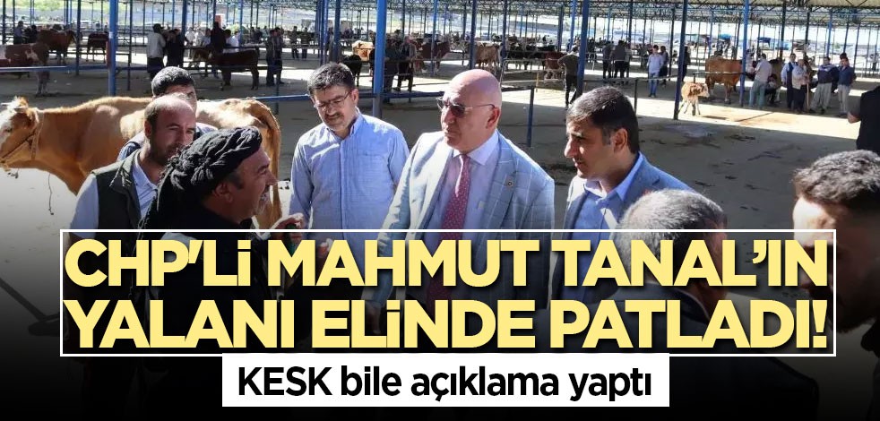 CHP'li Mahmut Tanal’ın yalanı elinde patladı! KESK bile açıklama yaptı