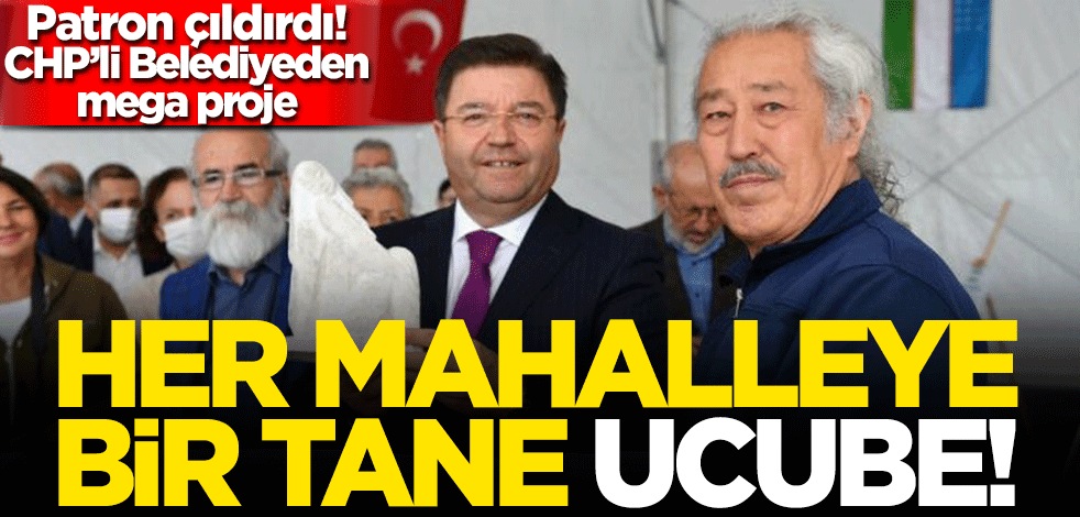 CHP'li Maltepe belediyesinden mega proje (!) Her mahalleye bir heykel dikecekler