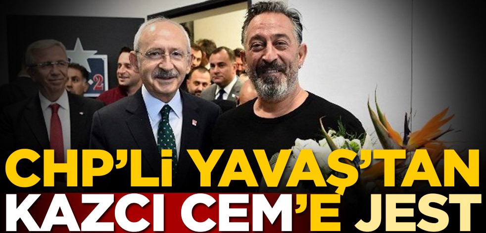 CHP’li Mansur Yavaş’tan ‘kaz’cı Cem’e jest