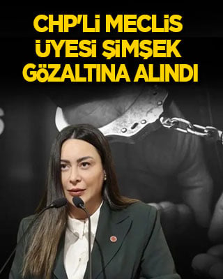 CHP'li Meclis Üyesi Hülya Şimşek gözaltına alındı