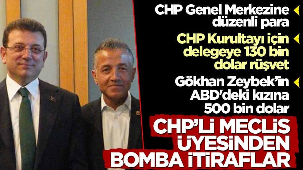 CHP’li meclis üyesinden bomba itiraflar! Gökhan Zeybek’in ABD'deki kızına 500 bin dolar