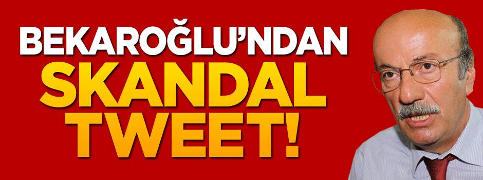 CHP'li Mehmet Bekaroğlu'ndan skandal Silvan tweeti!