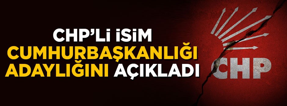 CHP'li Öztürk Yılmaz seçimde adaylığını açıkladı