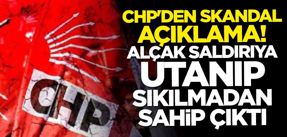 CHP'li Salıcı Vefa Sosyal Destek Grubu'na yapılan alçak saldırıyı sahiplendi: Eren kardeşimiz doğru yaptı