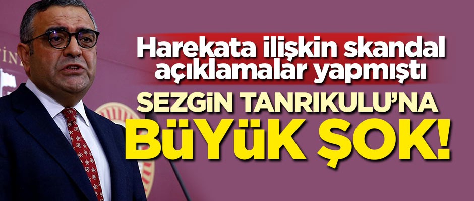 CHP'li Sezgin Tanrıkulu'na soruşturma başlatıldı