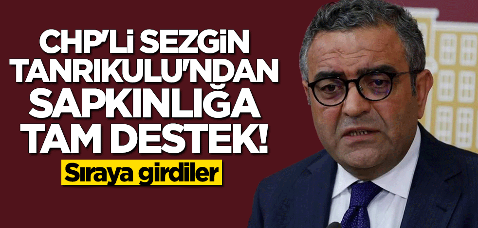 CHP'li Sezgin Tanrıkulu’ndan LGBT’ye skandal destek