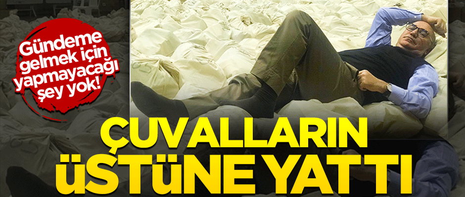 CHP'li Tanal oy çuvallarının üzerine yattı