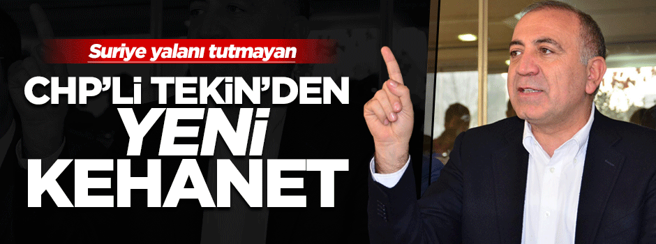 CHP'li Tekin: Seçim yaklaşırken provokasyonlar artacak