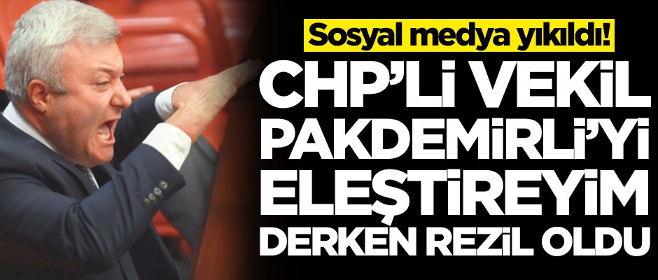 CHP'li Tuncay Özkan fena rezil oldu! Sosyal medya yıkıldı