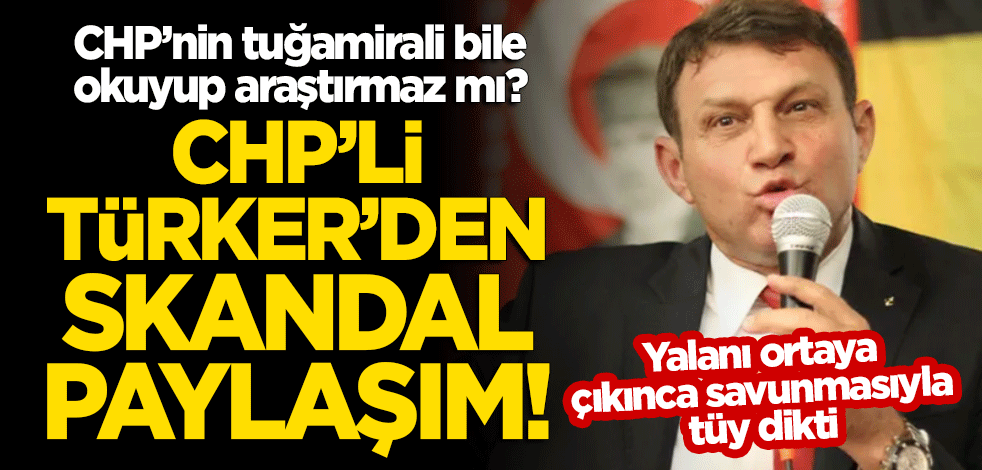 CHP'li Türker Ertürk'ten skandal 'İstanbul Havalimanı' paylaşımı! Savunmasıyla tüy dikti