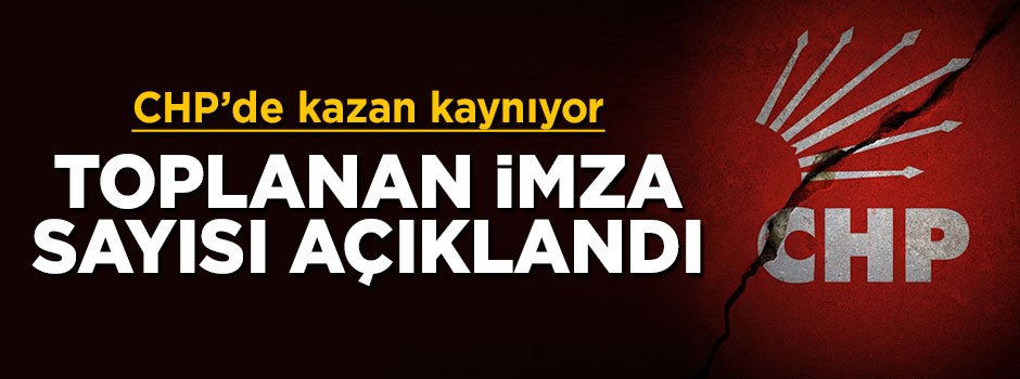 CHP'li Tüzün, topladıkları imza sayısını açıkladı!