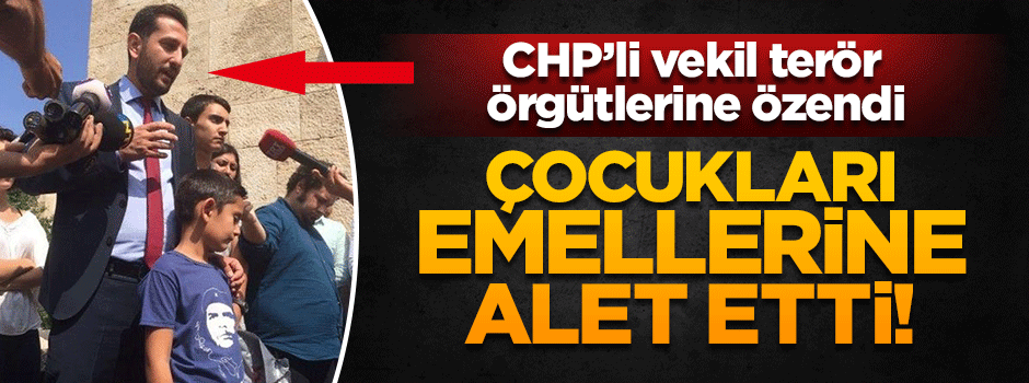 CHP'li vekil Meclis'e 'Che' tişörtlü çocukları getirdi