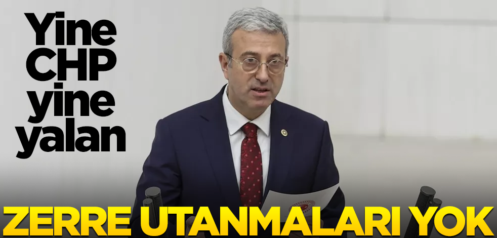CHP'li vekil rezil oldu! Utanmaları da yok