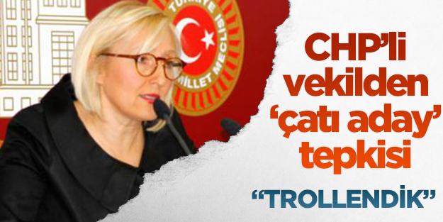 CHP'li vekilden çatı aday tepkisi
