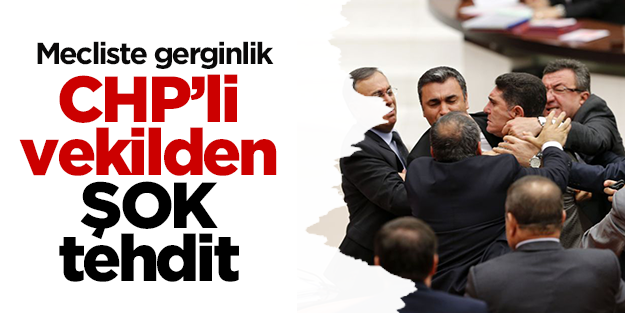 CHP'li vekilden silah tehdidi
