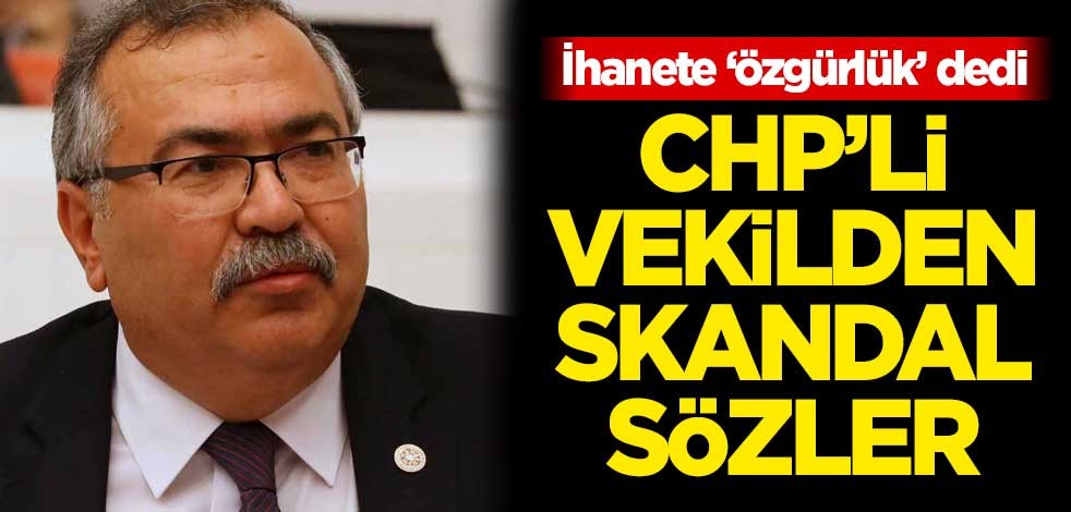 CHP'li vekilden skandal sözler