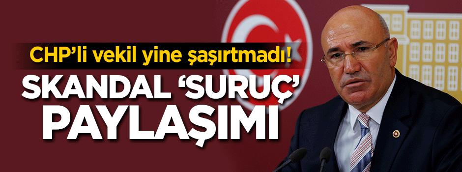 CHP'li vekilden skandal 'Suruç' paylaşımı