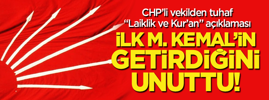CHP'li vekilden tuhaf açıklama: Anayasa'da Allah vurgusu olamaz