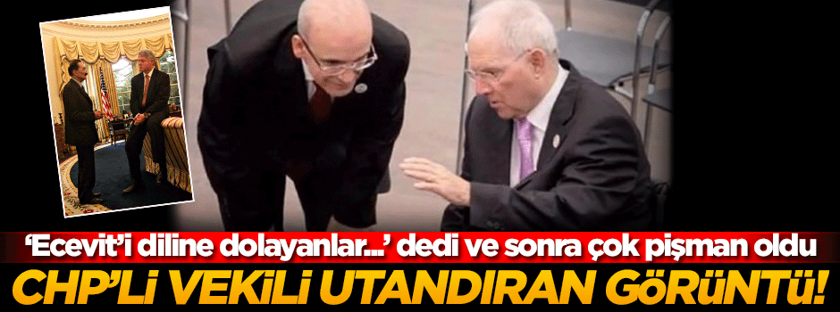 CHP'li vekili utandıran fotoğraf!