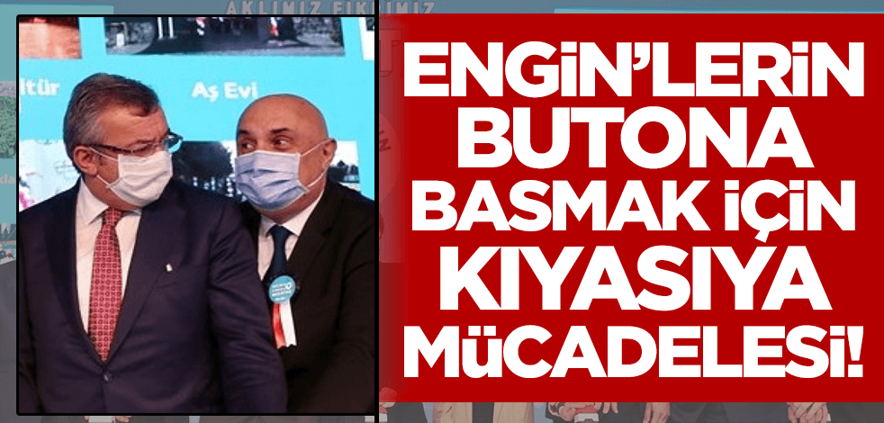 CHP'li vekiller Engin Altay ve Engin Özkoç'un buton gerginliği
