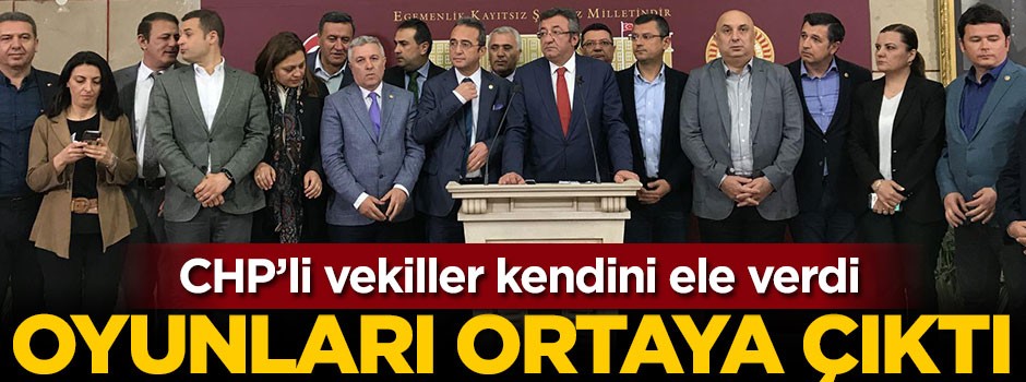 CHP'li vekilleri sosyal medya hesapları ele verdi