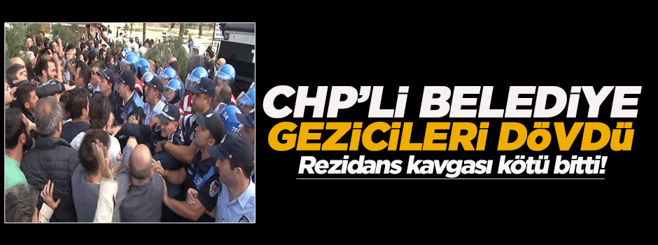 CHP'liler Büyükçekmece Belediyesi'ni protesto etti