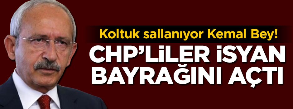 CHP'liler Kılıçdaroğlu'nu devirmek için harekete geçti