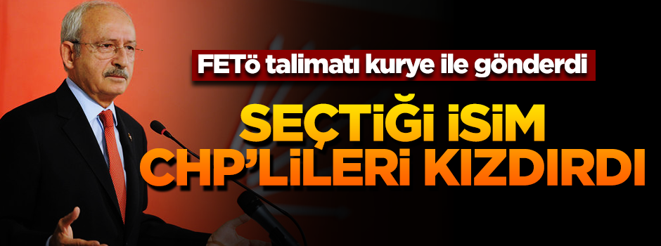 CHP'liler o isimden rahatsız oldu