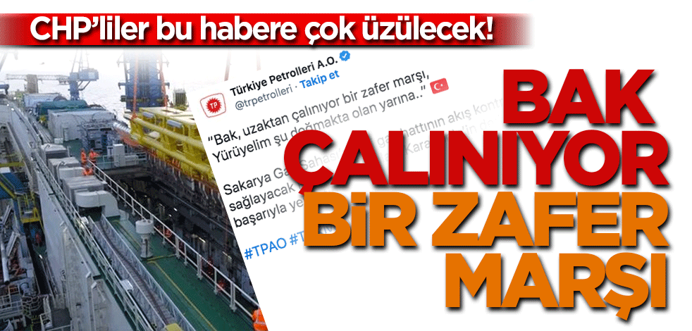 CHP’lilerin bu habere çok üzülecek! Bak çalınıyor bir zafer marşı!