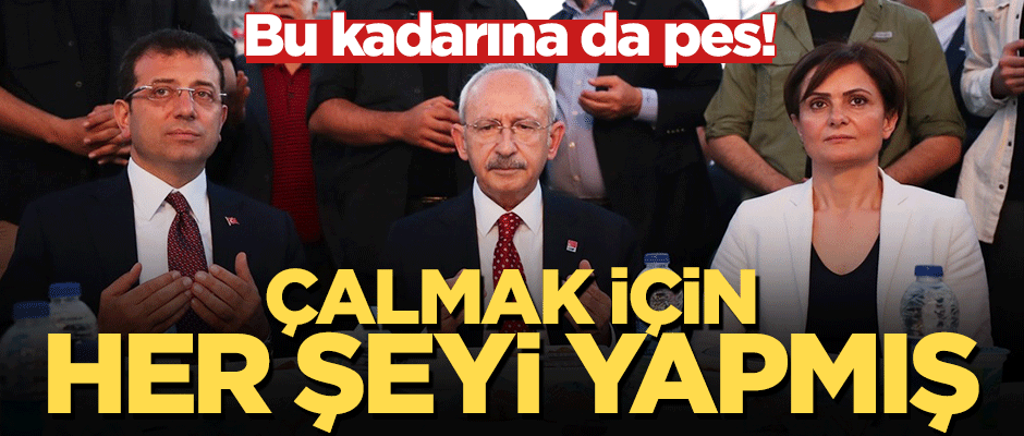 CHP'nin adayı İBB verilerini çalabilmek için her şeyi yapmış!