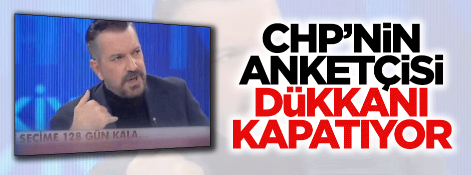 CHP'nin anketçisinden iddialı mesaj: Mesleği bırakırım