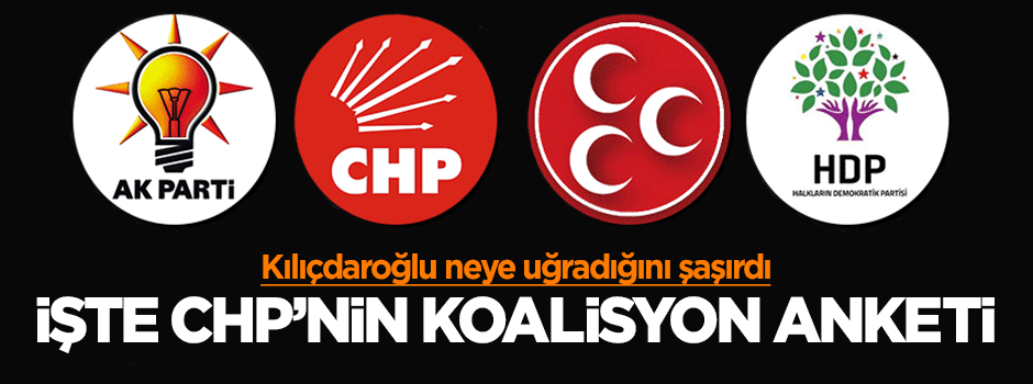 CHP'nin anketinden AK Parti - MHP çıktı