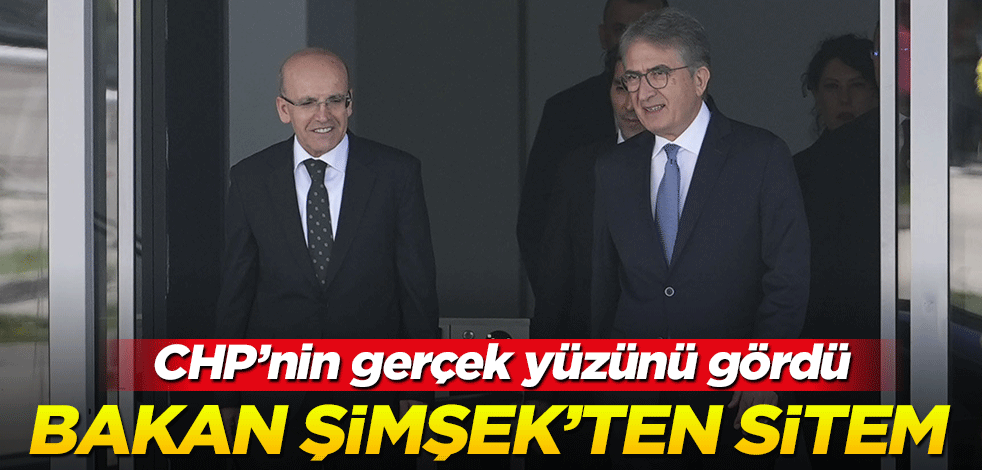 CHP'nin gerçek yüzünü gördü... Mehmet Şimşek'ten sitem dolu paylaşım
