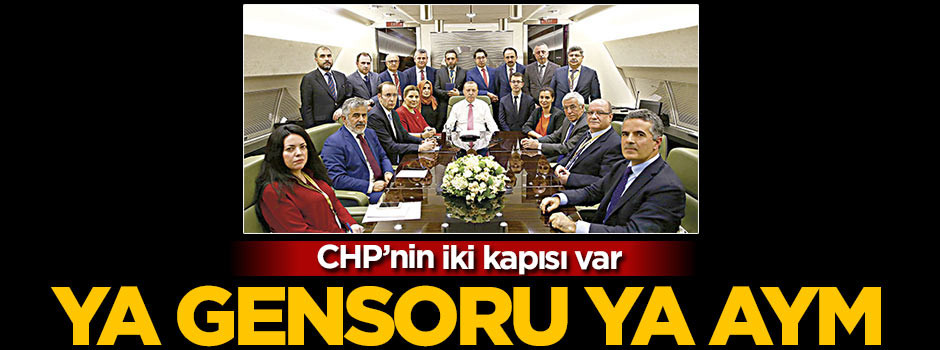 CHP’nin iki kapısı var: Ya gensoru ya AYM