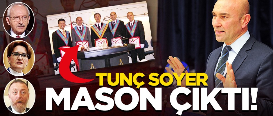 CHP'nin İzmir adayı Tunç Soyer'in mason fotoğrafı ortaya çıktı!