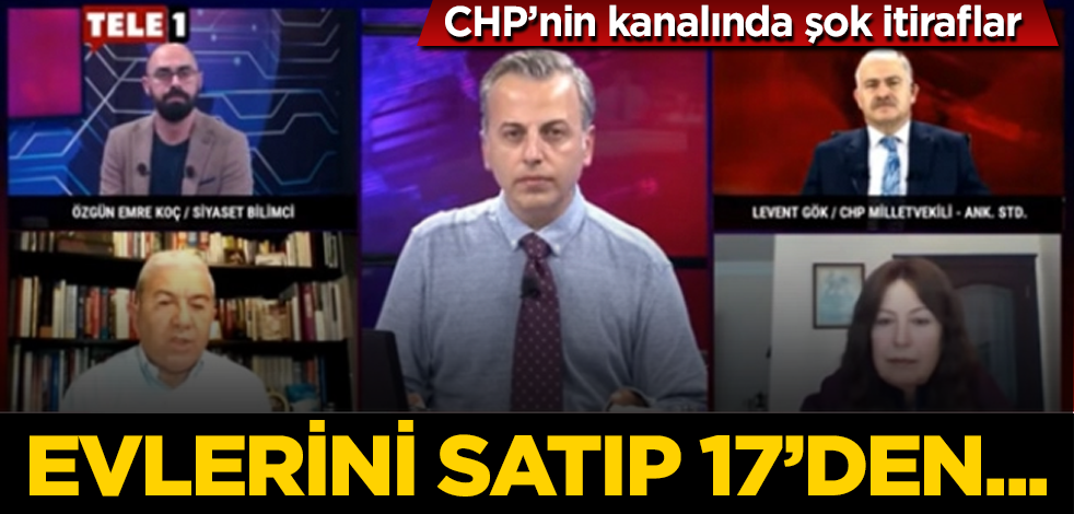 CHP'nin kanalının derdi de başka! Evini satıp 17 liradan...