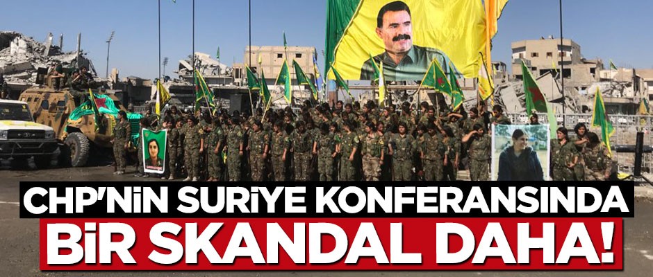 CHP'nin konferansında bir skandal daha!