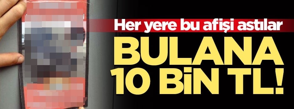 CHP'nin makam otomobilini bulana 10 bin lira ödül!