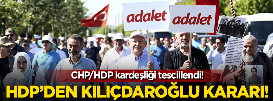 Kılıçdaroğlu'nun mitingine HDP de katılacak