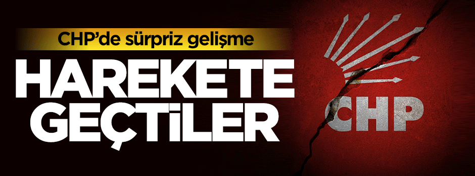 CHP'nin muhalifleri bildiri yayınlamak için harekete geçtiler