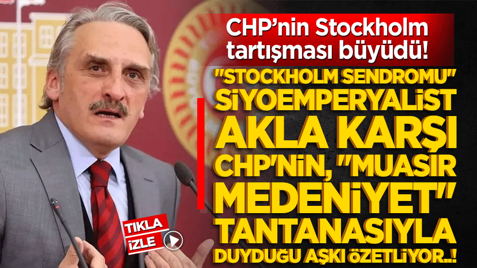 CHP’nin Stockholm tartışması büyüdü! Özgür Özel’in sözleri ters tepti, eleştiriler ok gibi döndü!